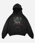 WWE x XO WrestleMania Legends Black Hoodie