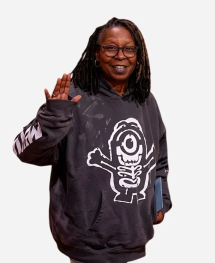 Whoopi Goldberg The View Grey Hoodie