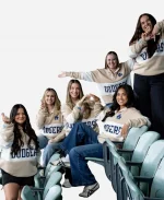 Women's Los Angeles Dodgers 2026 Night Quarter Zip Sweatshirt