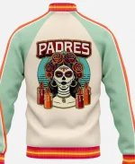 Women's San Diego Padres 2026 La Catrina City Connect Full-Snap Varsity Jacket
