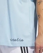 World Cup 2026 Italy Away Graphic T-Shirt - Light Blue