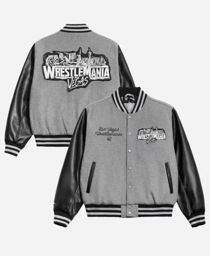 WrestleMania 42 Vegas 2026 Varsity Jacket