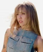 Younger You 2026 Miley Cyrus Blue Denim Vest