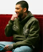 Zayn Malik Call Her Daddy 2026 SP Butterfly Green Pullover Hoodie