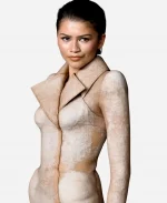 Zendaya CinemaCon 2026 Las Vegas Beige Blazer