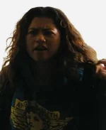 Zendaya Coleman Euphoria S3 Blue Angle Hoodie