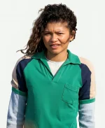 Zendaya Euphoria S03 Green Polo Shirt