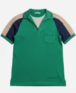 Zendaya Euphoria S03 Green Polo Shirt Rue Bennett Polo Shirt