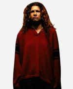 Zendaya Euphoria S03 Red Stripe Sweatshirt