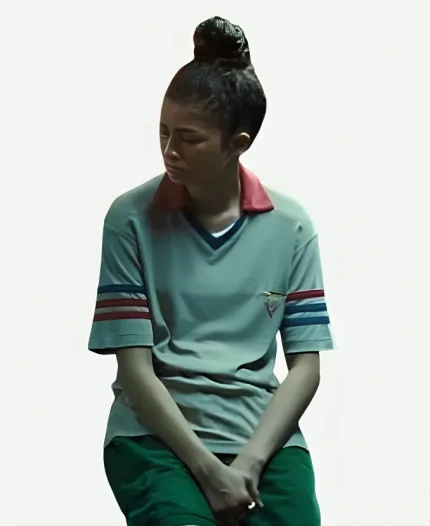 Zendaya Euphoria S03 Striped T-Shirt
