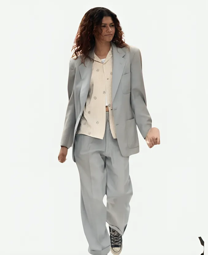 Zendaya Euphoria S03 Wedding Suit Zendaya Euphoria S03 Wedding Suit