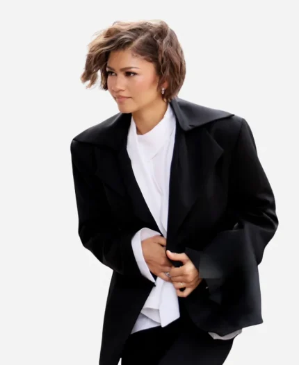 Zendaya Rome 2026 Black Blazer