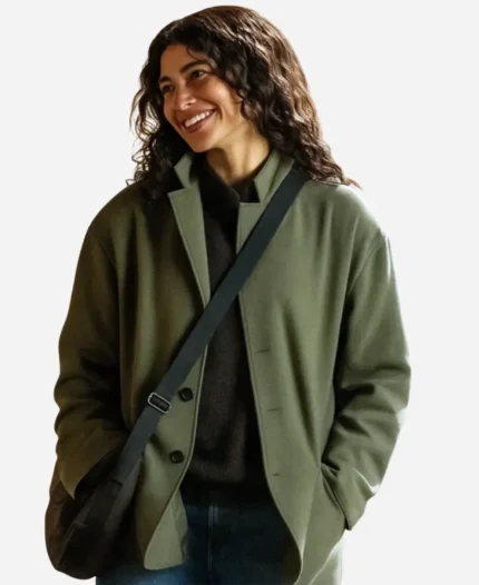 Zendaya The Drama Green Jacket