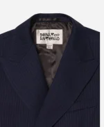 Bad Bunny x Zara Benito Antonio 2026 Navy Blue Pinstripe Suit