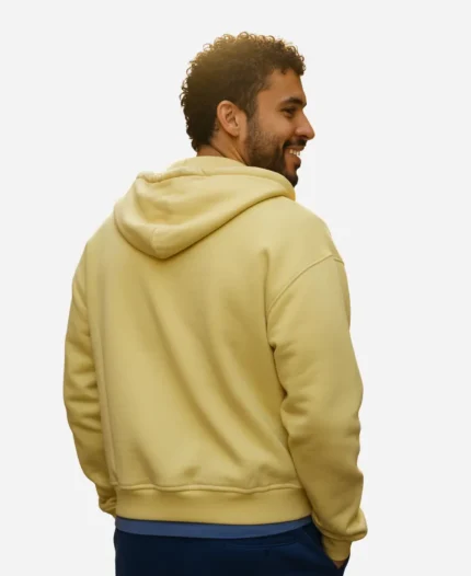 Bad Bunny x Zara Benito Antonio Yellow Full Zip Hoodie For Sale