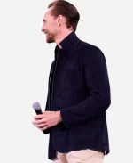 2026 Disney Upfront Avengers Doomsday Presentation Loki Suede Jacket