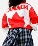 2026 FIFA World Cup Canada Windbreaker Jacket In Red & White