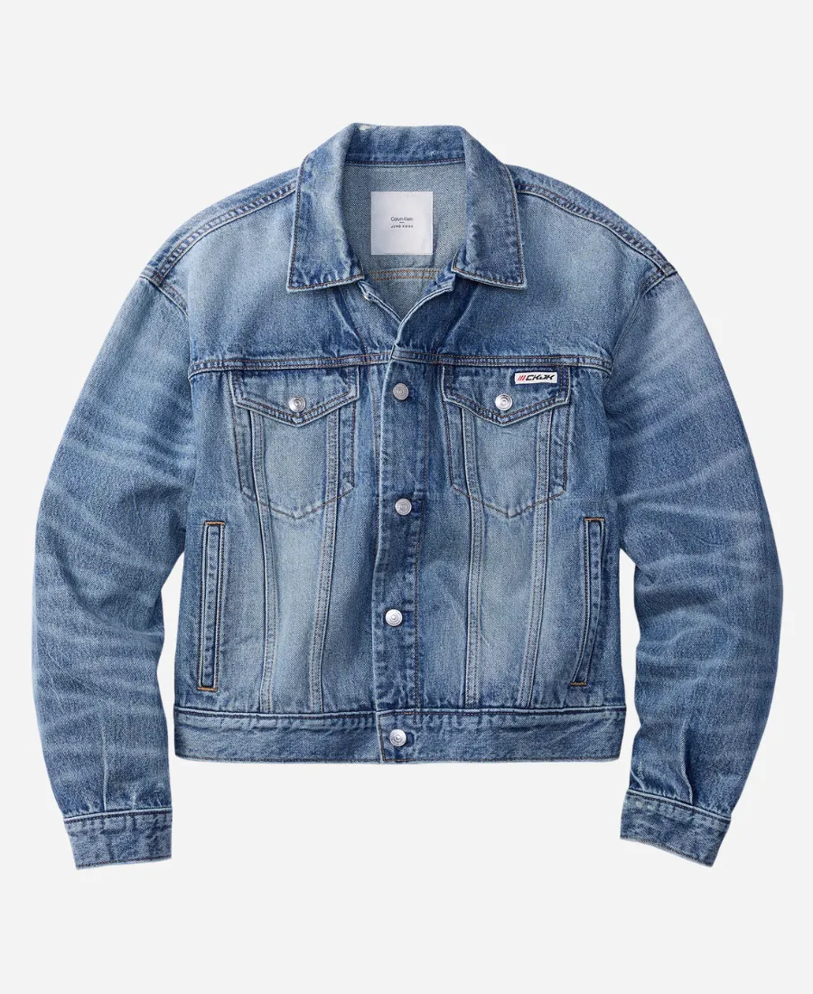 Jung Kook for Calvin Klein 90s CKJK Denim Trucker Jacket