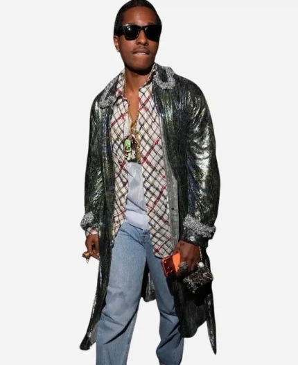 Met Gala 2026 After Party A$AP Rocky Coat - Green