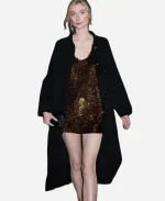 2026 Met Gala After Party NYC Elizabeth Debicki Black Coat