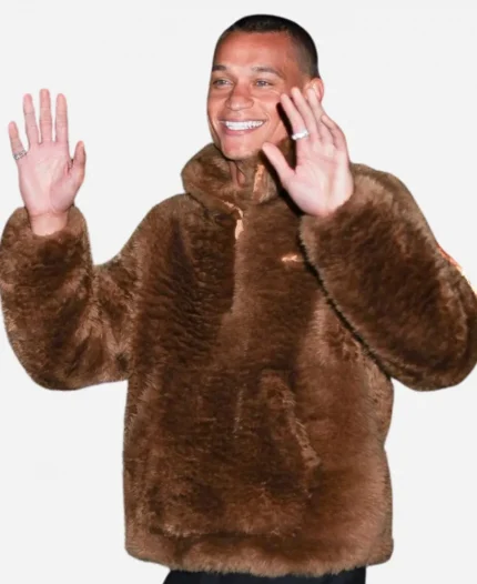 2026 Met Gala After Party NYC Tyriq Withers Faux Fur Jacket