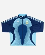 2026 NYC The Fear of 13 Broadway Show Timothée Chalamet Argentina Blue Track Jacket