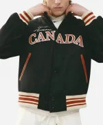 Leaf & Legacy Varsity Bomber Jacket