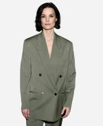 30th Annual ACE Awards Jaimie Alexander Olive Green Suit