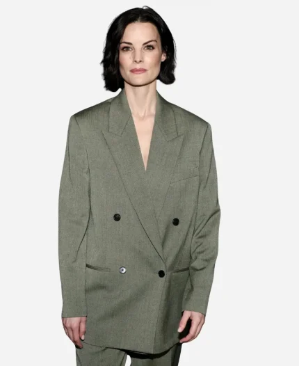 30th Annual ACE Awards Jaimie Alexander Olive Green Suit