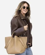 79th Cannes Festival Heidi Klum Leather Jacket