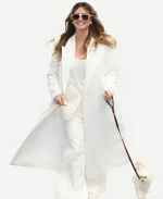 79th Cannes Film Festival Heidi Klum OverCoat - White
