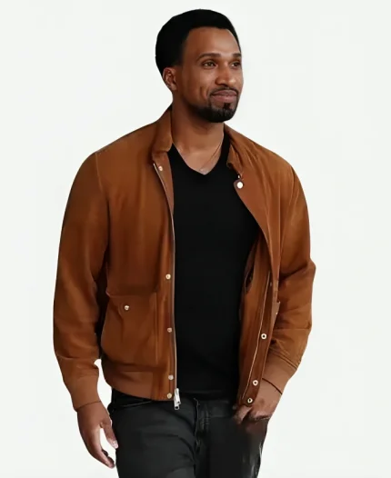 79th Cannes Film Festival Nathan Mitchell Brown Jacket