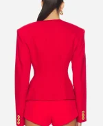 79th Cannes Film Festival Rebecca Mir Red Blazer - Jacket Era