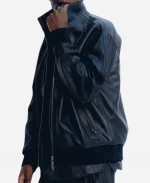 A-Type Leather Track Jacket