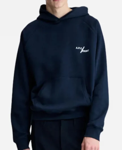 A.P.C. x Fragment Duck Navy Hoodie