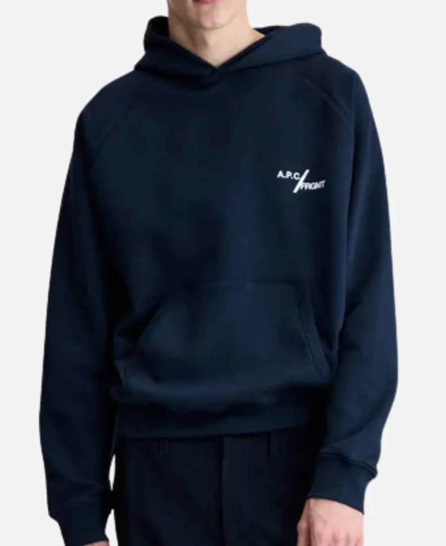 A.P.C. x Fragment Duck Navy Hoodie A.P.C. x Fragment Duck Navy Hoodie