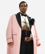 A$AP Rocky 2026 Met Gala Pink Coat