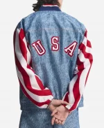 Adidas 2026 FIFA World Cup USA Graphic Denim Track Top Jacket