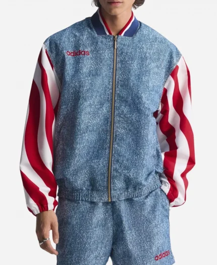 Adidas 2026 USA Denim Track Jacket