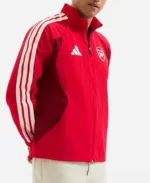 Adidas Arsenal 26-27 Anthem Training Track Jacket In Red
