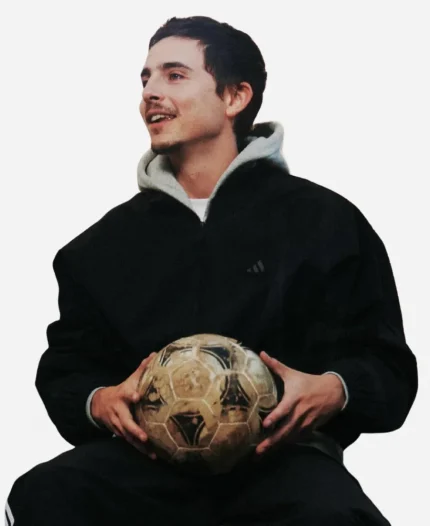 Adidas Backyard Legends Timothée Chalamet Black Hoodie