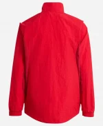 Adidas FC Bayern Muenchen 2026 Home Red & White Anthem Jacket