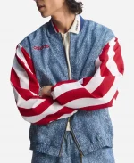 Adidas FIFA World Cup USA Graphic Denim Track Top Jacket