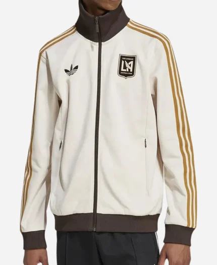 Adidas Los Angeles FC White Track Jacket