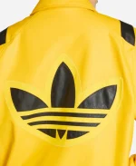 Adidas Santiago Yellow Pleather Jacket