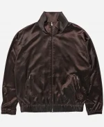 Adidas x Wales Bonner x Y-3 Dark Brown Satin Jacke