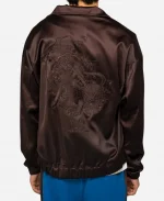 Adidas x Wales Bonner x Y-3 SS26 Dark Brown Satin Jacket