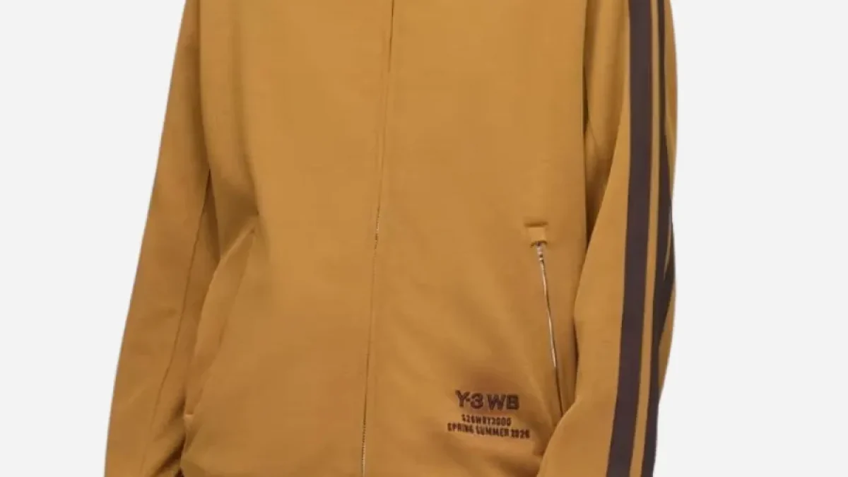 SS26 Adidas x Wales Bonner x Y-3 Track Jacket - Brown