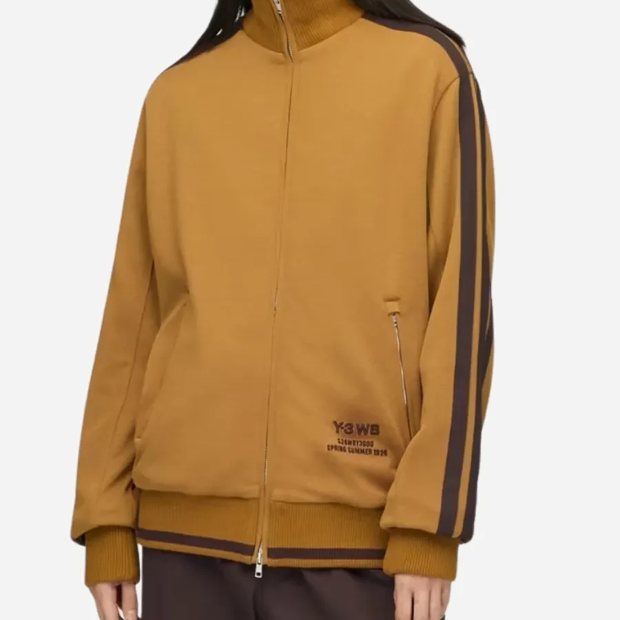 SS26 Adidas x Wales Bonner x Y-3 Track Jacket - Brown
