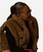 Amanda Wagner Will Trent S04 Sherpa Vest - Image 5